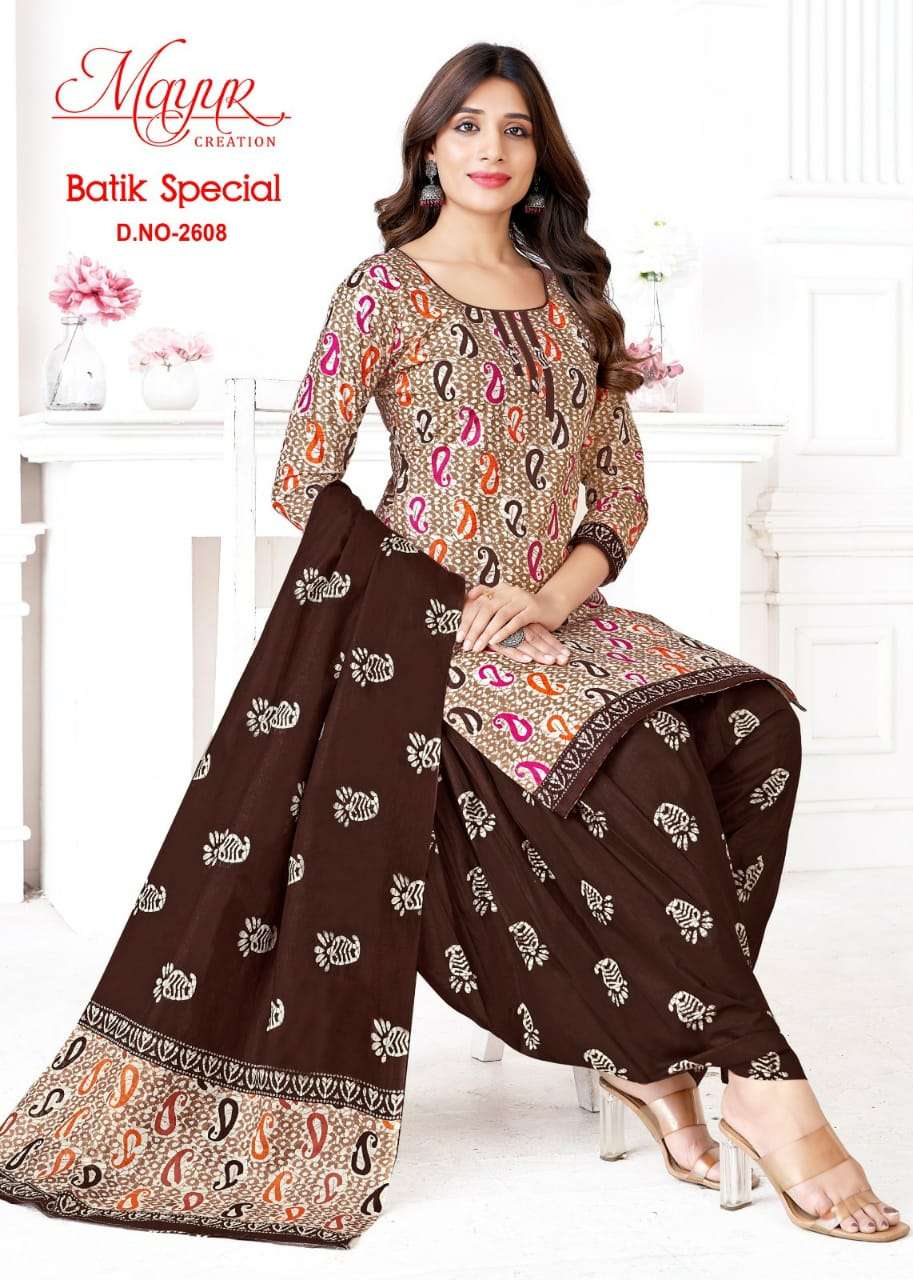 Mayur Batic Vol-26-Dress Material Wholesale Catalog