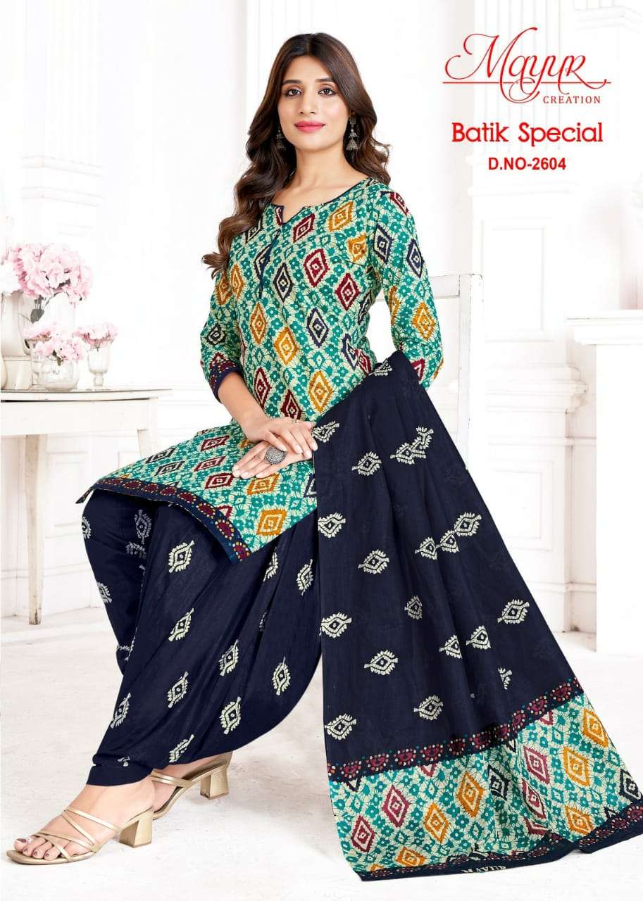 Mayur Batic Vol-26-Dress Material Wholesale Catalog