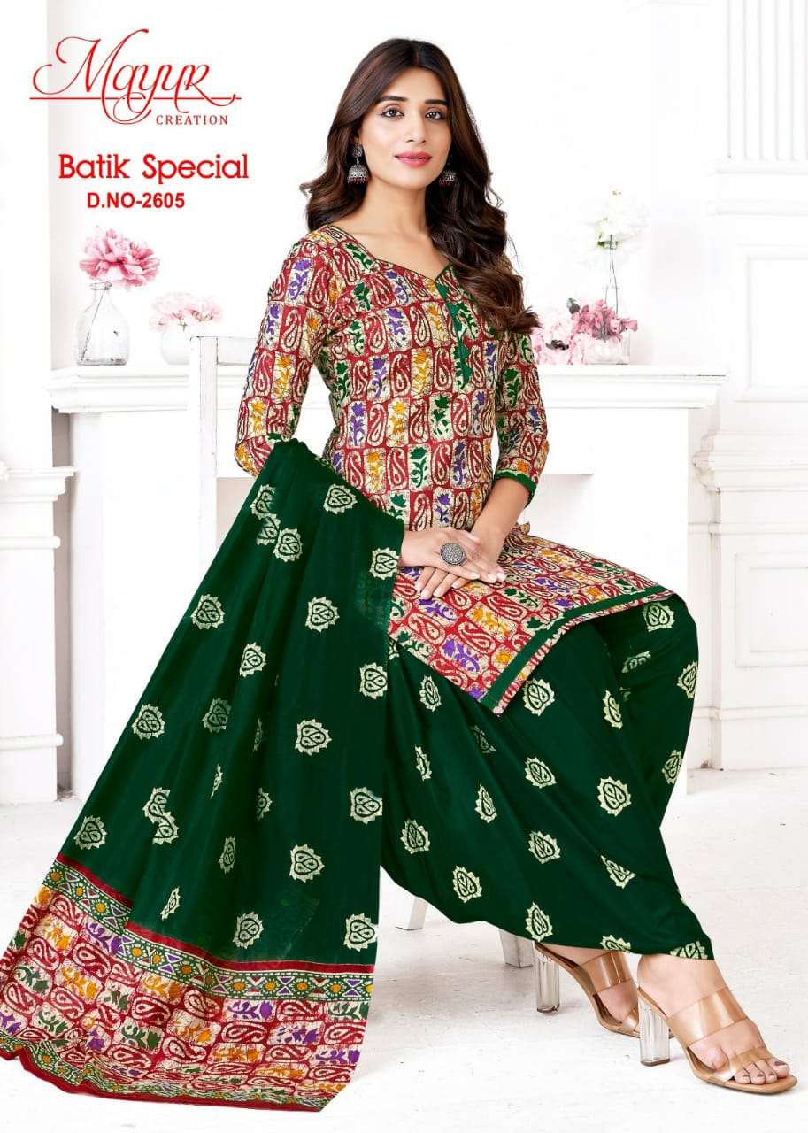 Mayur Batic Vol-26-Dress Material Wholesale Catalog