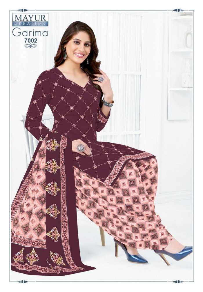 Mayur Garima Vol-7 -Dress Material -Wholesale Catalog