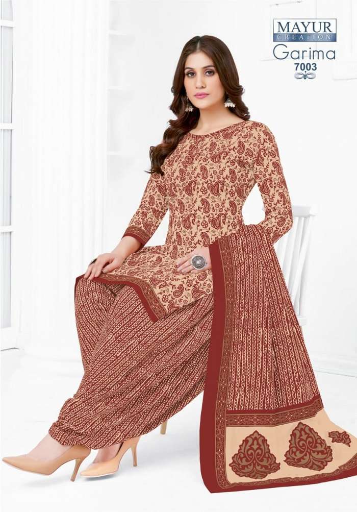Mayur Garima Vol-7 -Dress Material -Wholesale Catalog