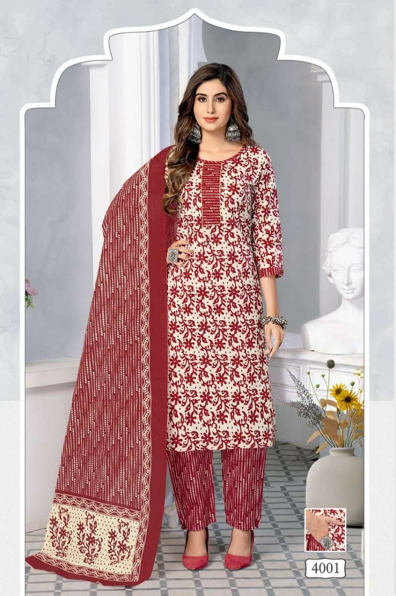 Mayur Gulmohar Vol-4 -Dress Material -Wholesale Catalog