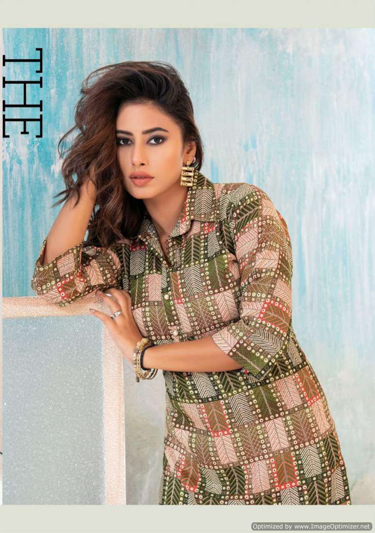 Mayur Nivisha Vol-1 – Short Tops -Wholesale Catalog