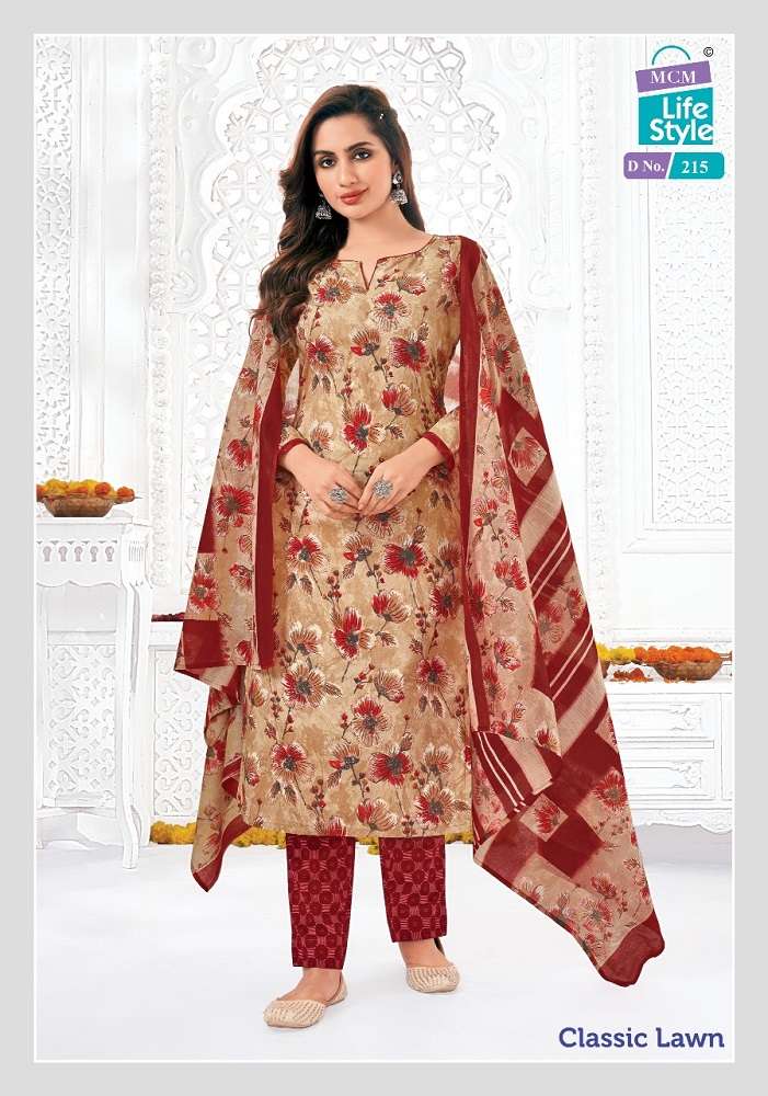 MCM Classic Lawn Vol-2 -Dress Material -Wholesale Catalog