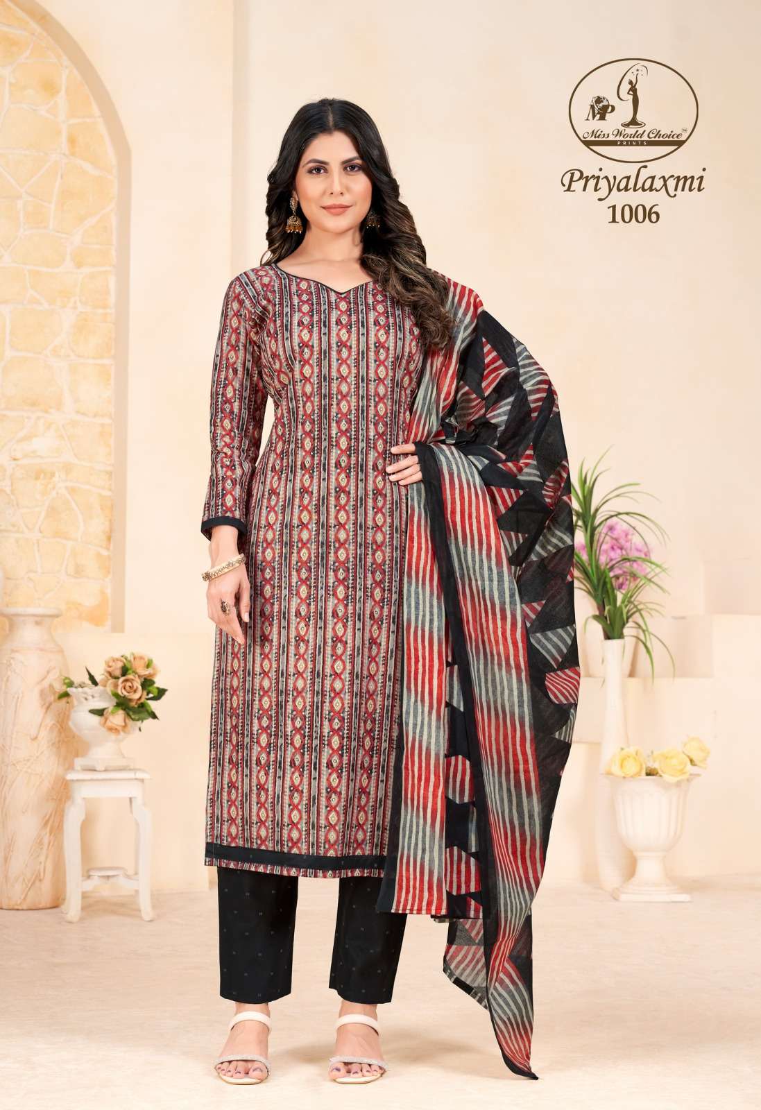 Miss Worl Choice Priyalaxmi Vol 1 Cotton Dress Material Wholesale catalog