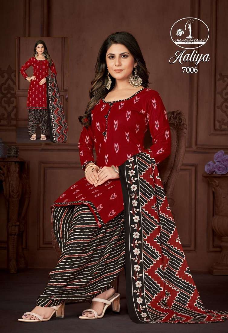 Miss World Aaliya Vol-7 -Dress Material -Wholesale Catalog