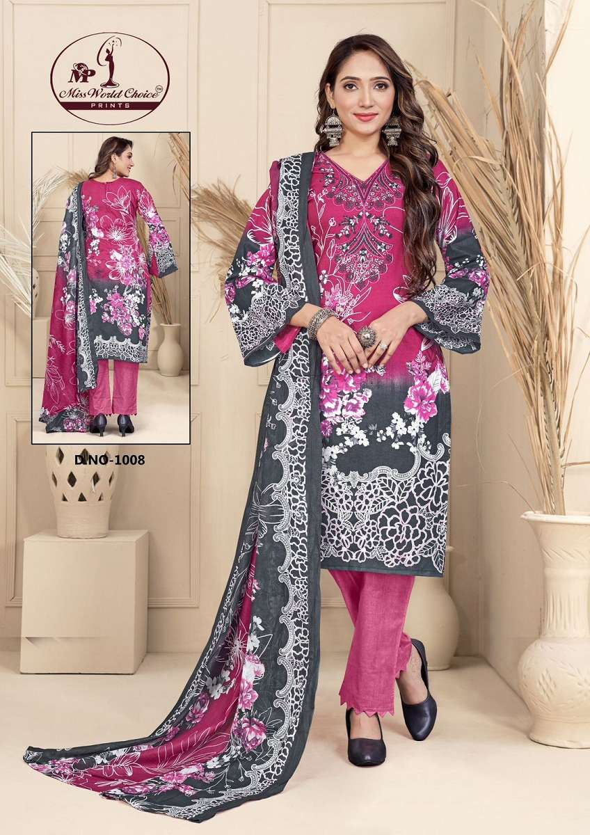	Miss World Mahenoor Vol-1 – Dress Material -Wholesale Catalog