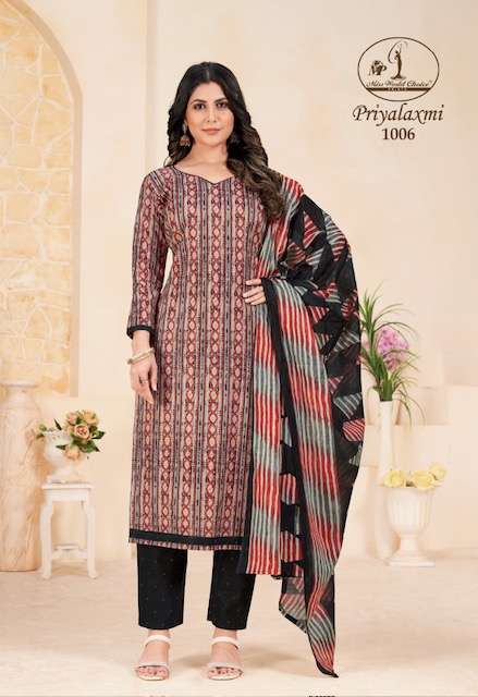 Missworld Priyalaxmi Vol-1 – Dress Material - Wholesale Catlog