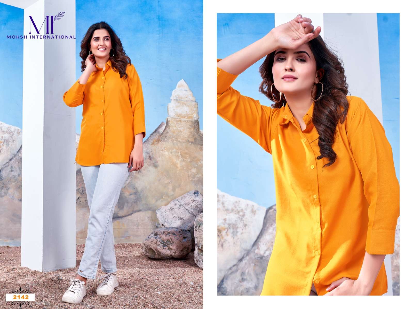 Moksh International SHIRT Vol- 1 Wholesale catalog