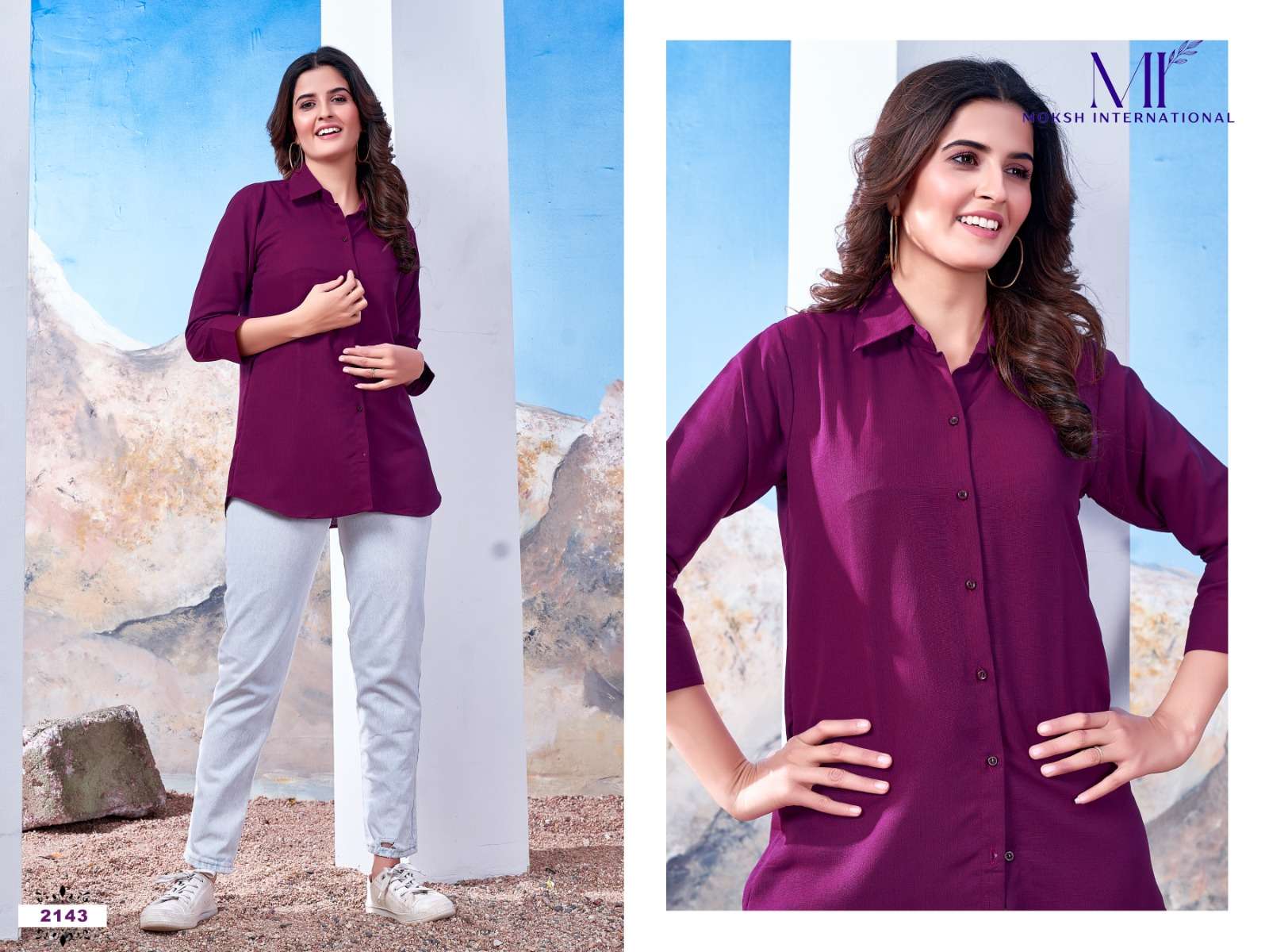 Moksh International SHIRT Vol- 1 Wholesale catalog