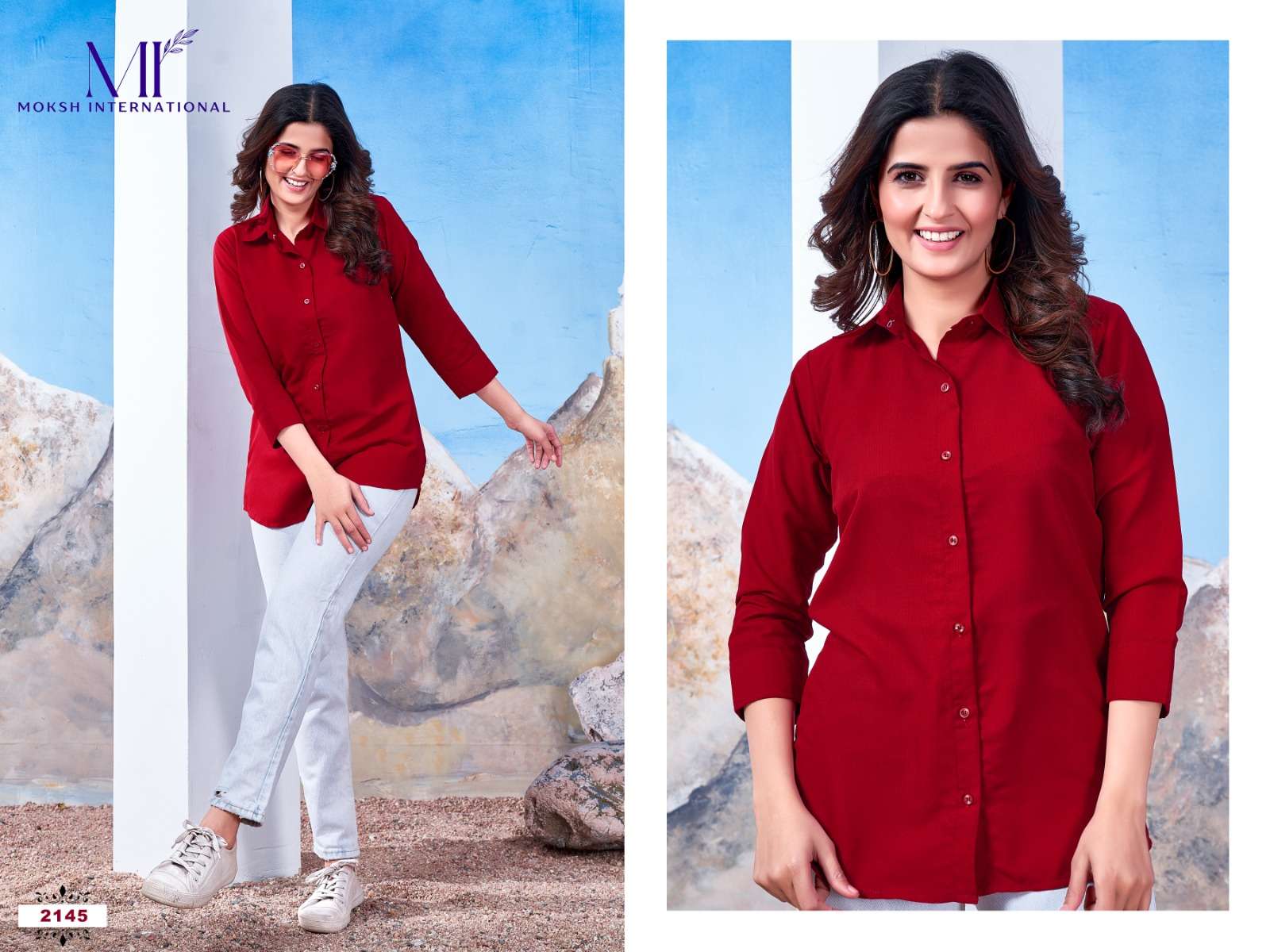 Moksh International SHIRT Vol- 2 Wholesale catalog