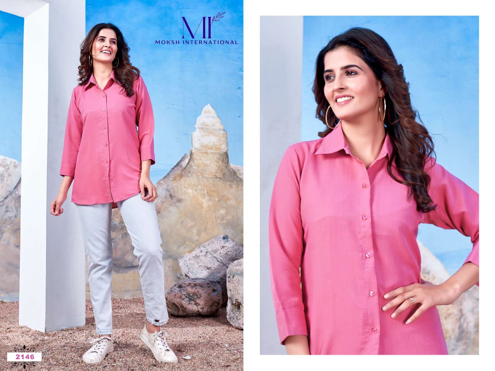 Moksh International SHIRT Vol- 2 Wholesale catalog