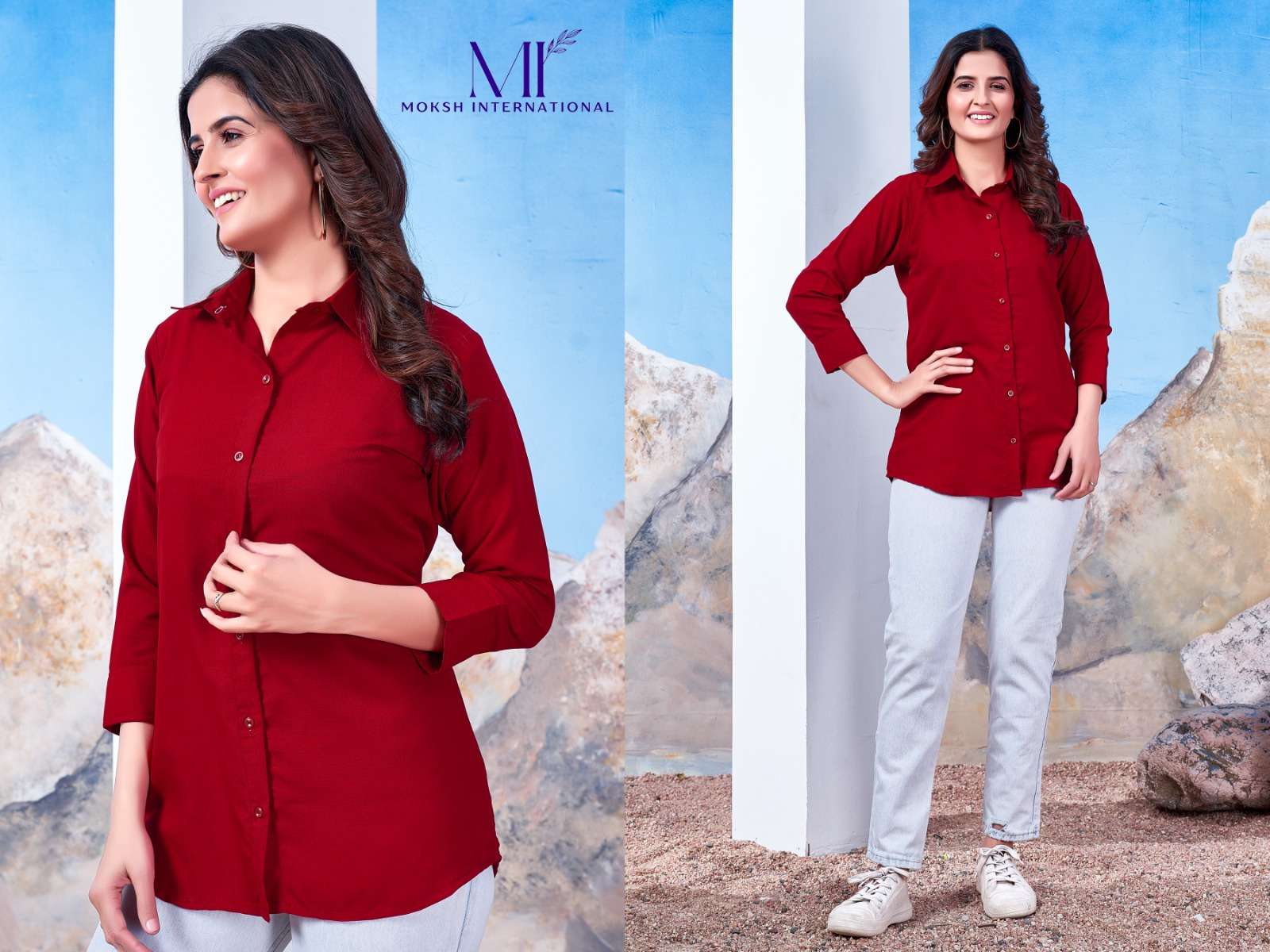 Moksh International SHIRT Vol- 2 Wholesale catalog