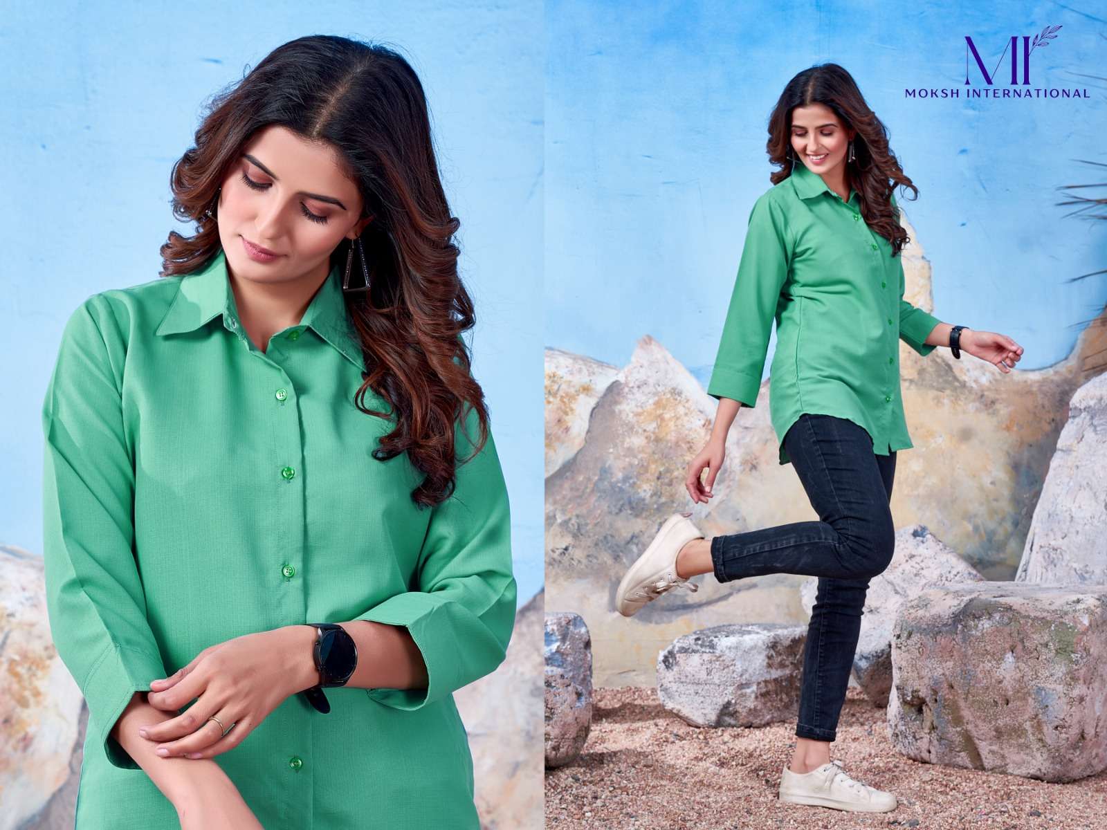 Moksh International SHIRT Vol- 2 Wholesale catalog