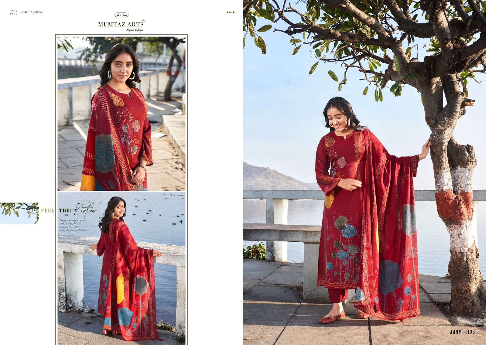 Mumtaz Janvi Viscose Muslin Dress Material Wholesale catalog