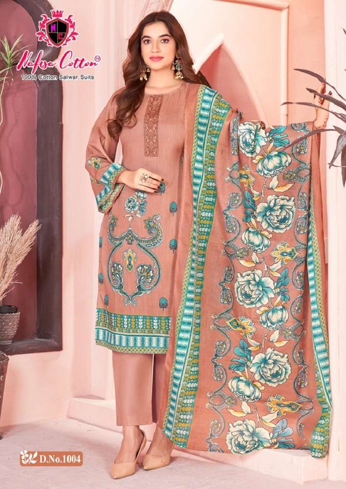 Nafisa Mahek Vol-1 -Dress Material -Wholesale Catalog