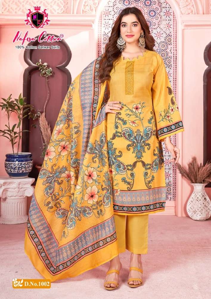 Nafisa Mahek Vol-1 -Dress Material -Wholesale Catalog