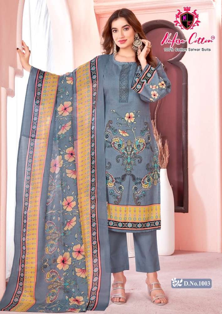 Nafisa Mahek Vol-1 -Dress Material -Wholesale Catalog