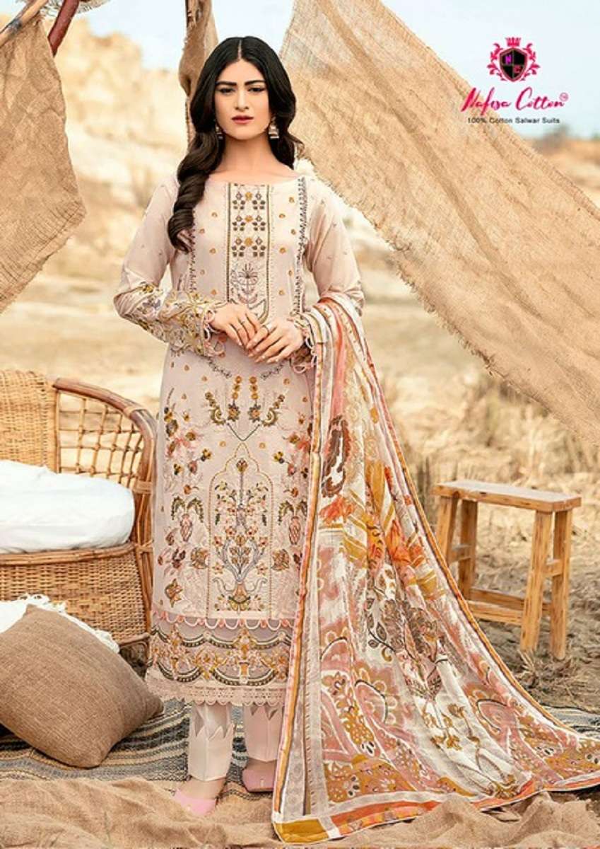 Nafisa Safina Vol-4 -Dress Material -Wholesale Catalog