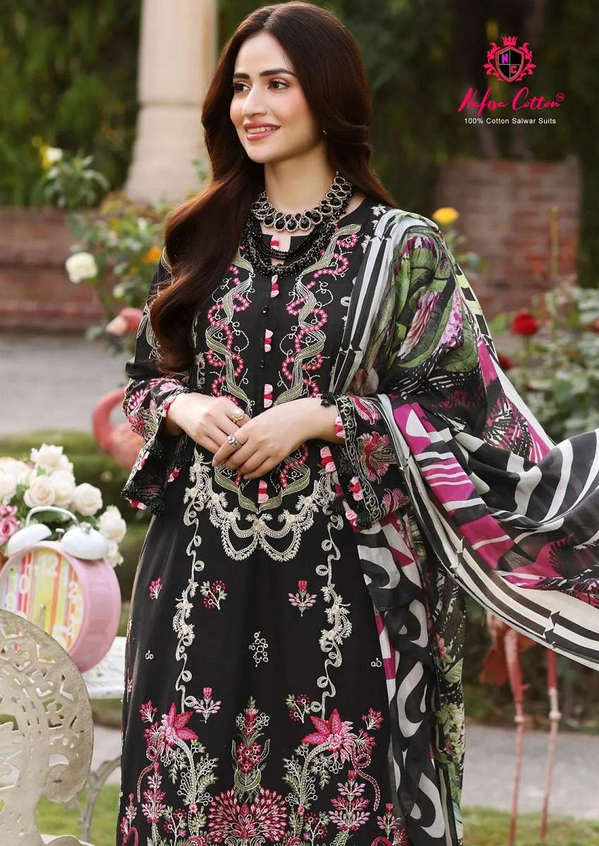 Nafisa Safina Vol-4 -Dress Material -Wholesale Catalog
