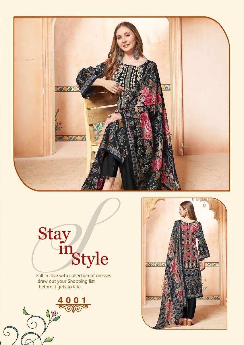 Nafisha Esra Vol-4- Karachi Suits Wholesale Catalog