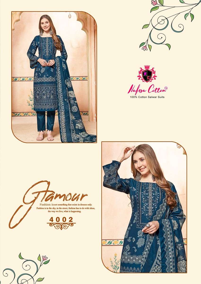 Nafisha Esra Vol-4- Karachi Suits Wholesale Catalog