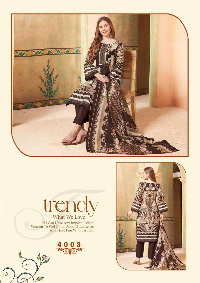 Nafisha Esra Vol-4- Karachi Suits Wholesale Catalog
