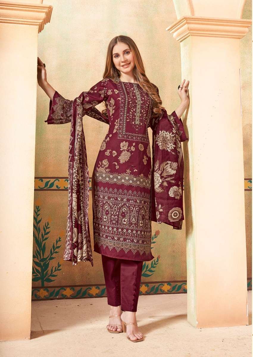 Nafisha Esra Vol-4- Karachi Suits Wholesale Catalog