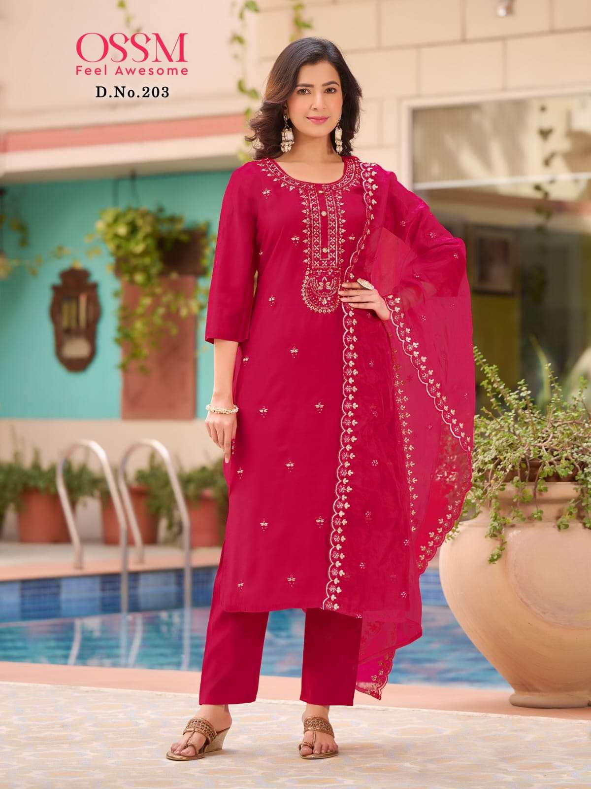 OSSM FESTIVE STORIES vol 02 Kurti Wholesale catalog