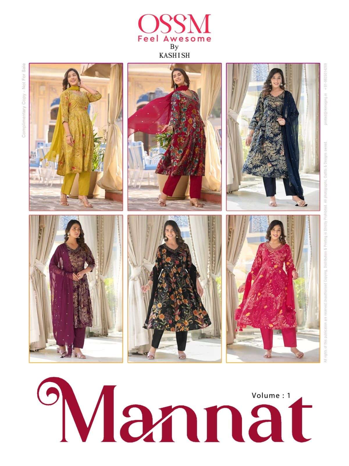 OSSM MANNAT Kurti Wholesale catalog