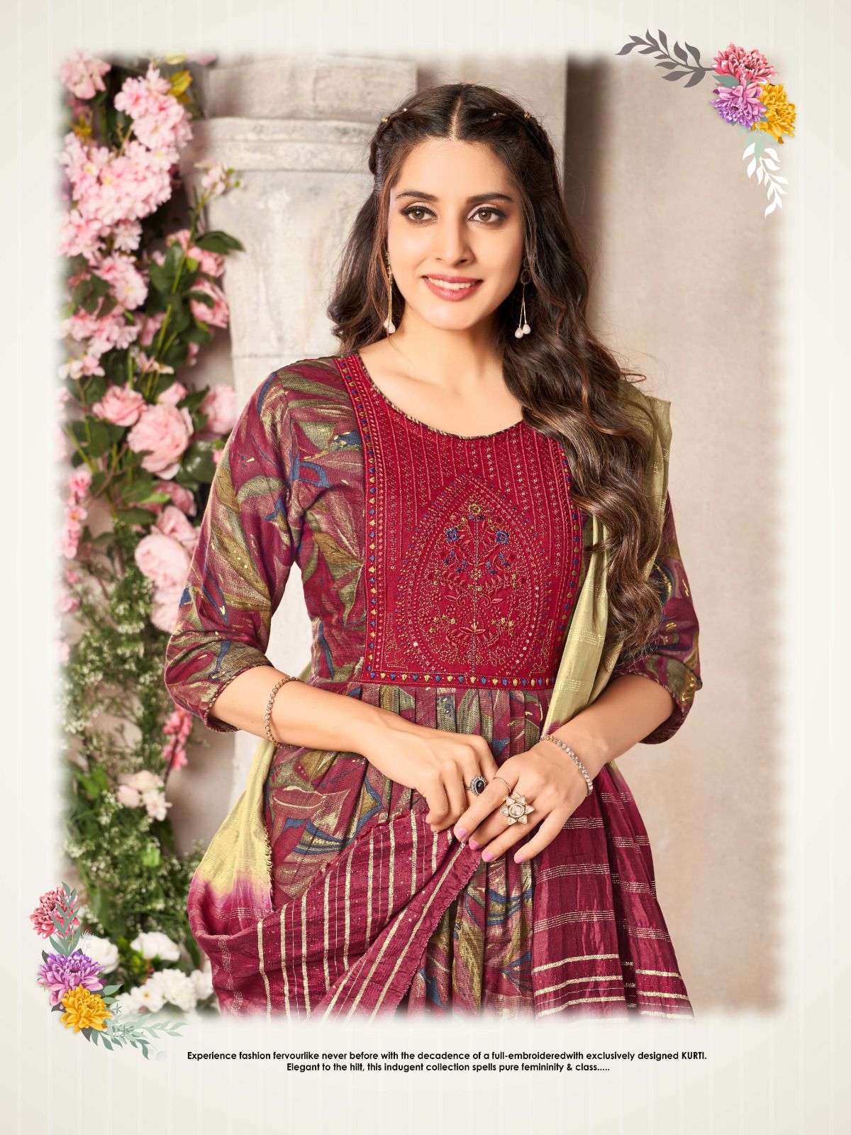 PAAVI VANAYA-4 Kurti Wholesale catalog
