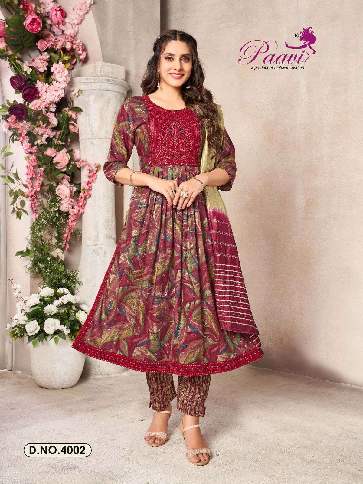 PAAVI VANAYA-4 Kurti Wholesale catalog