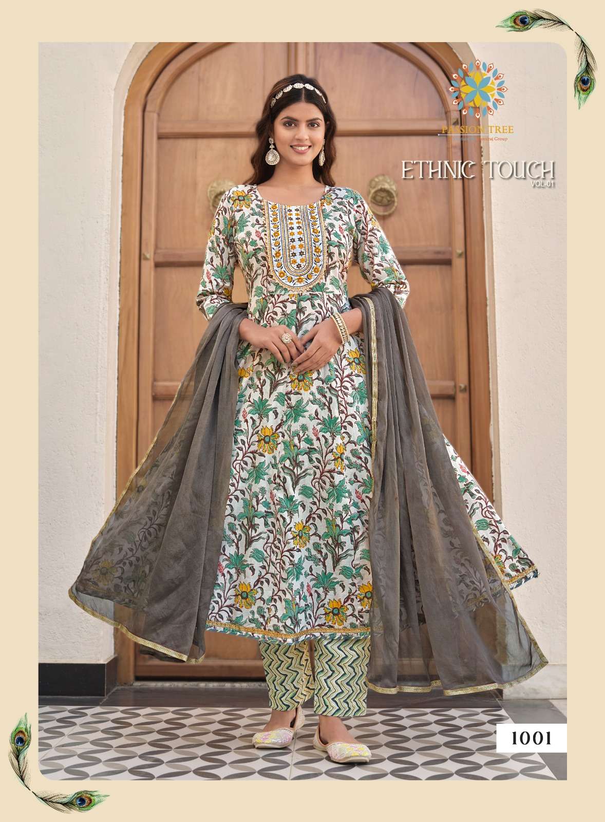 PASSION TREE ETHNIC TOUCH VOL 1 Kurti Wholesale catalog