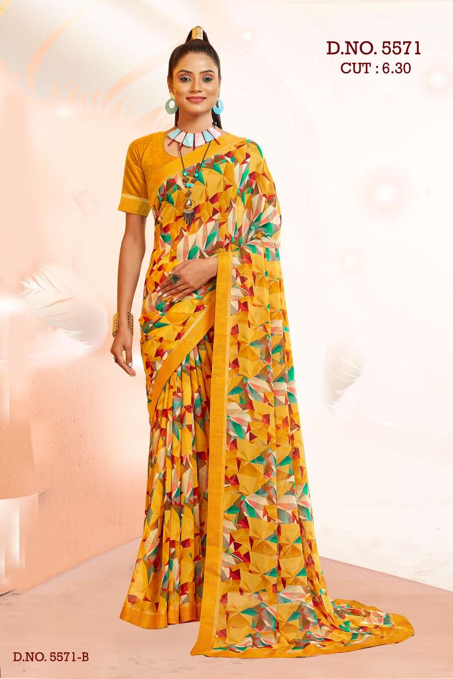 PASSWORD 5571 INDER SILK MILLS Saree Wholesale catalog