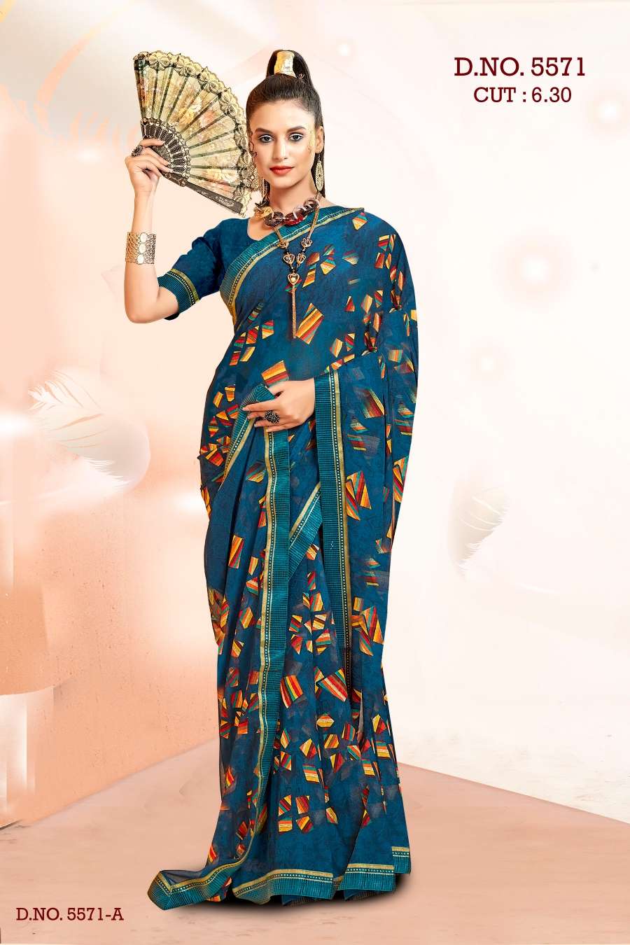 PASSWORD 5571 INDER SILK MILLS Saree Wholesale catalog