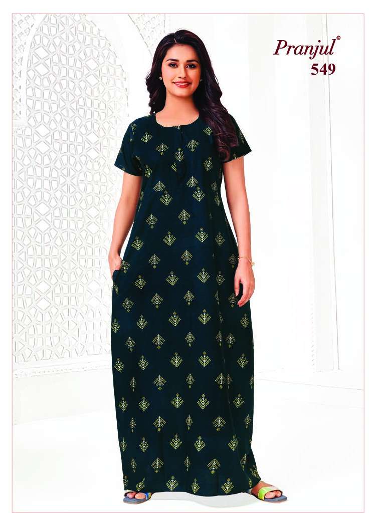 Pranjul Pragati Nighties-1 – Readymade -Wholesale Catalog