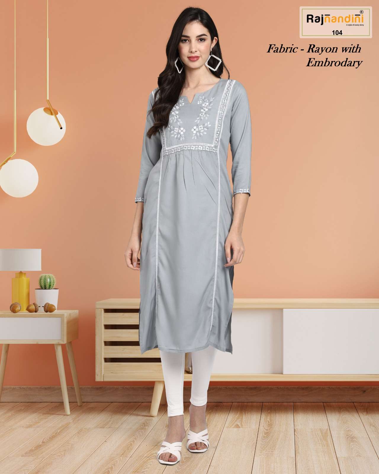 Rajnandini Delsy Kurti Wholesale catalog