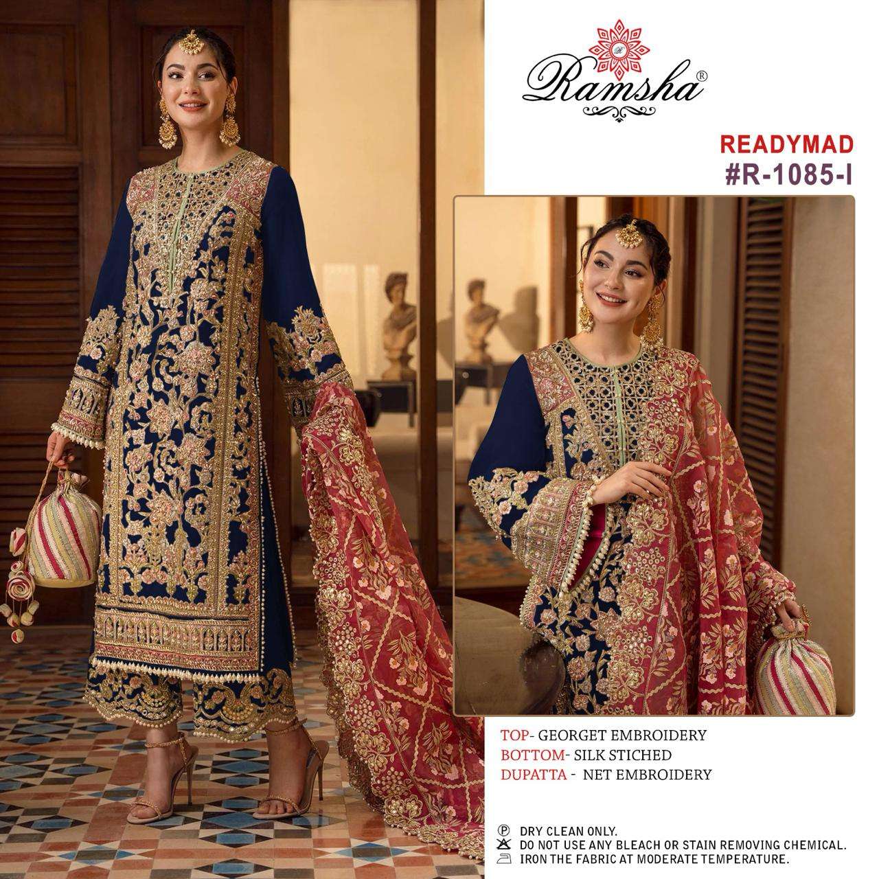 Ramsha R 1085 G To J Pakistani Suits Wholesale catalog