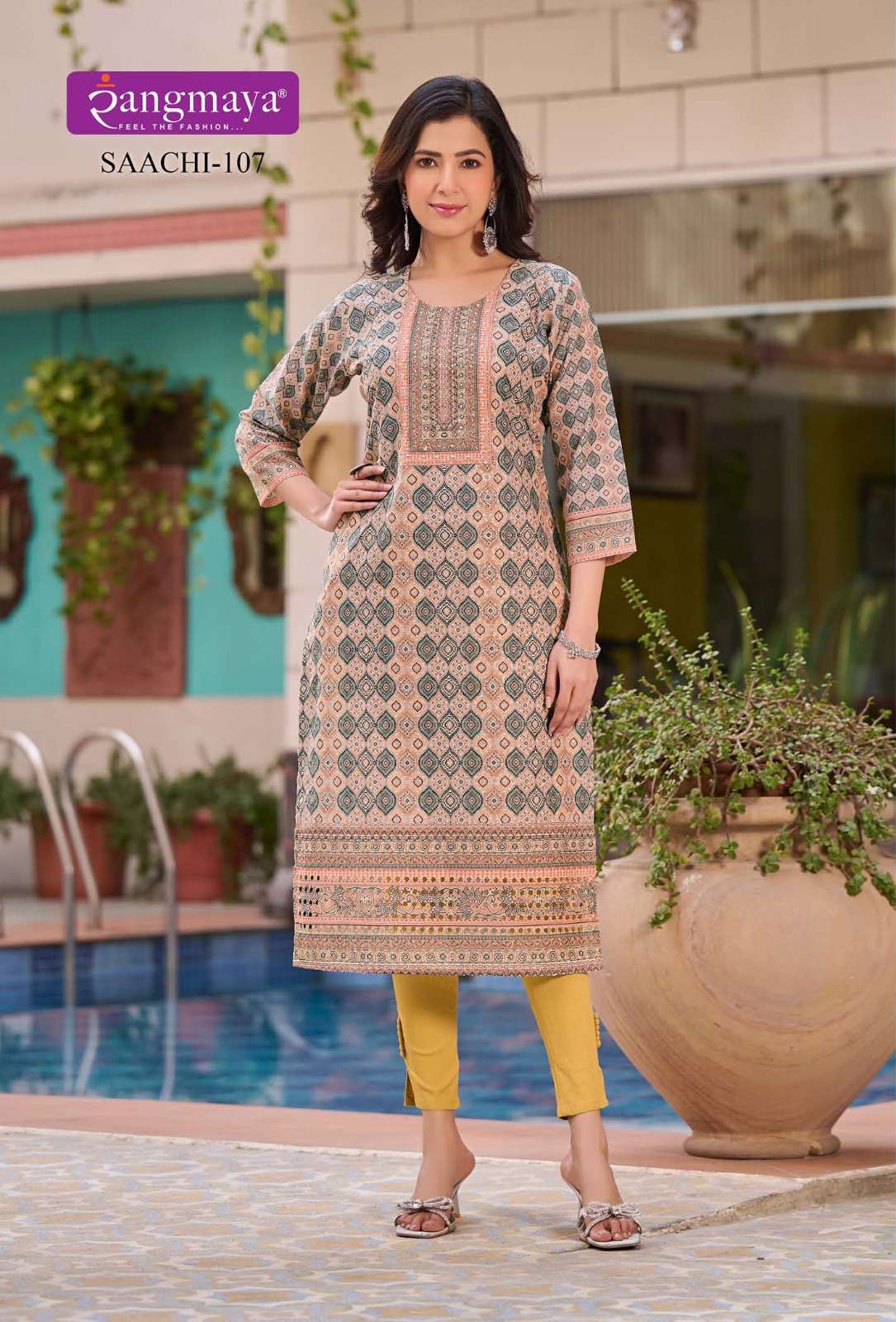 Rangmaya SAACHI Kurti Wholesale catalog