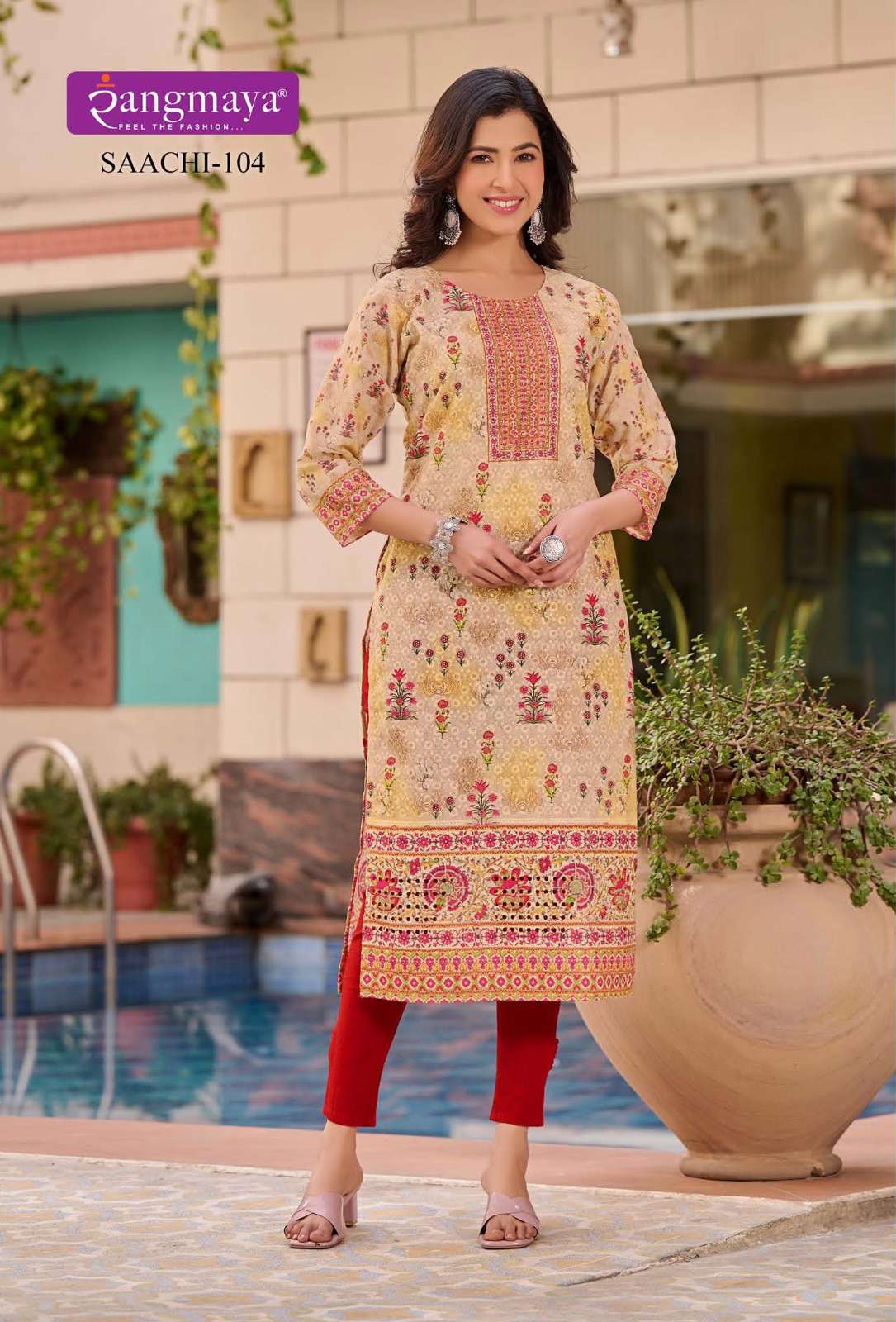 Rangmaya SAACHI Kurti Wholesale catalog