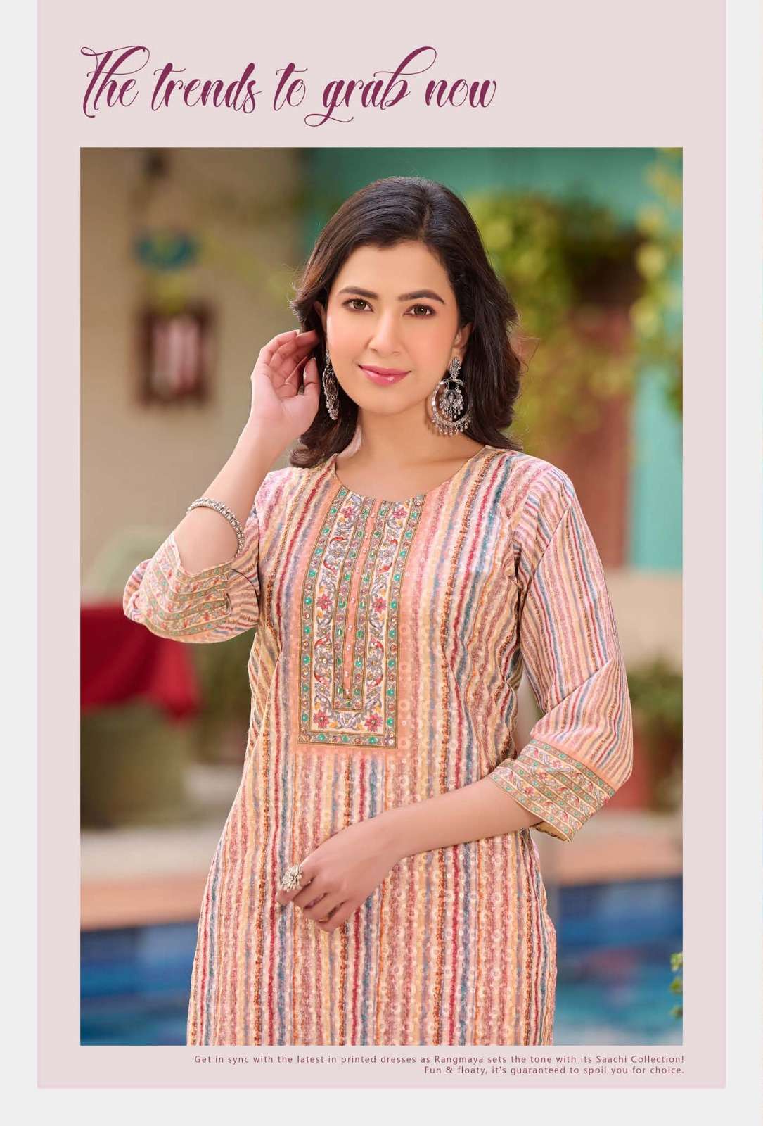 Rangmaya SAACHI Kurti Wholesale catalog
