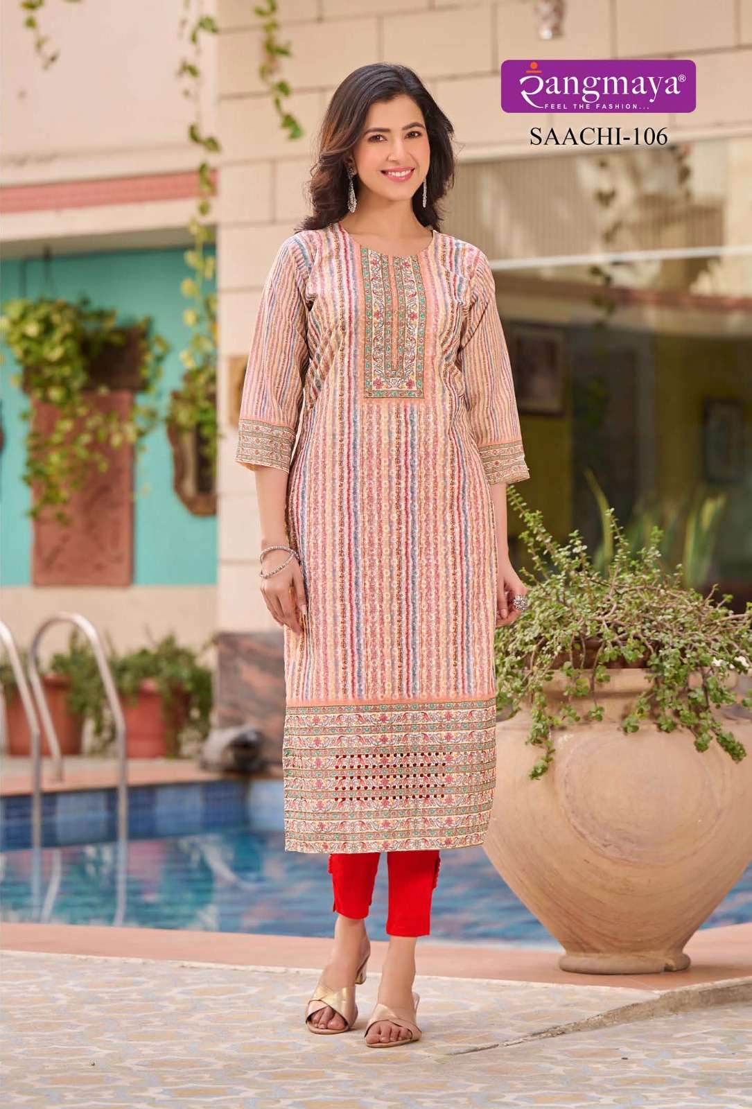 Rangmaya SAACHI Kurti Wholesale catalog