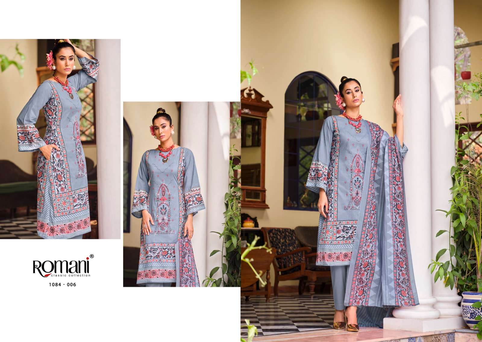 Romani Aarzu Premium Soft Cotton Dress Material Wholesale catalog