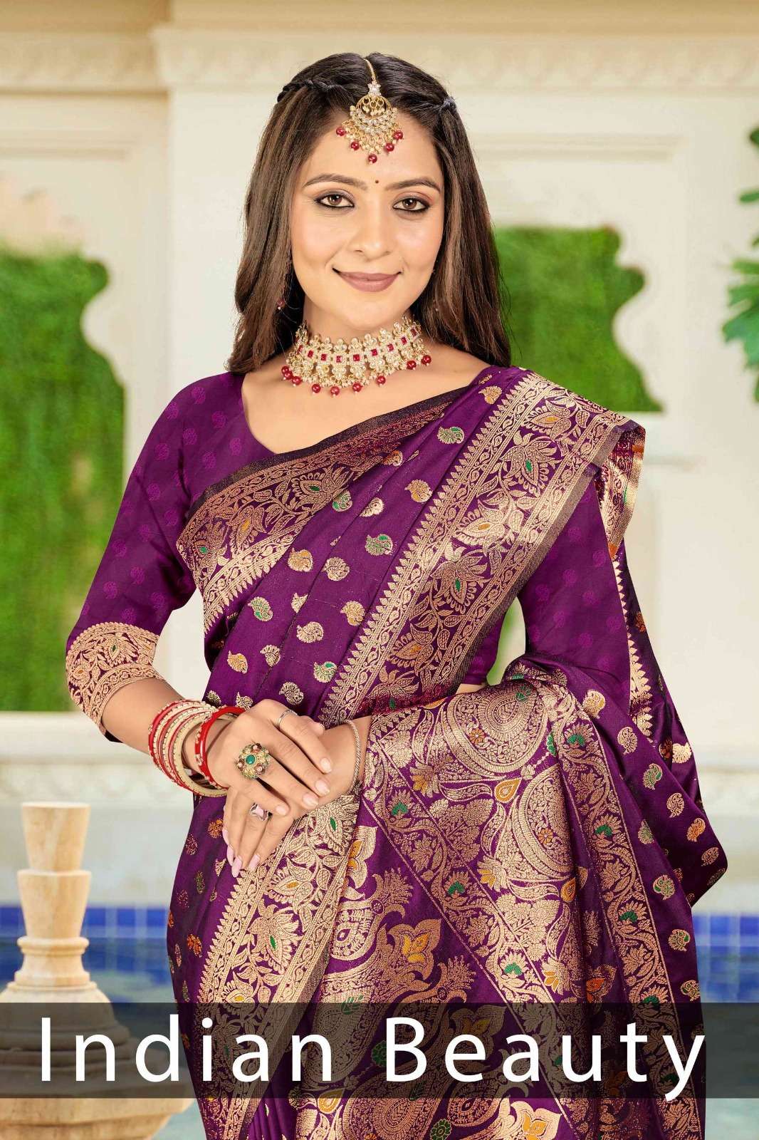 Ronisha Indian beauty Banarasi Silk Saree Wholesale catalog