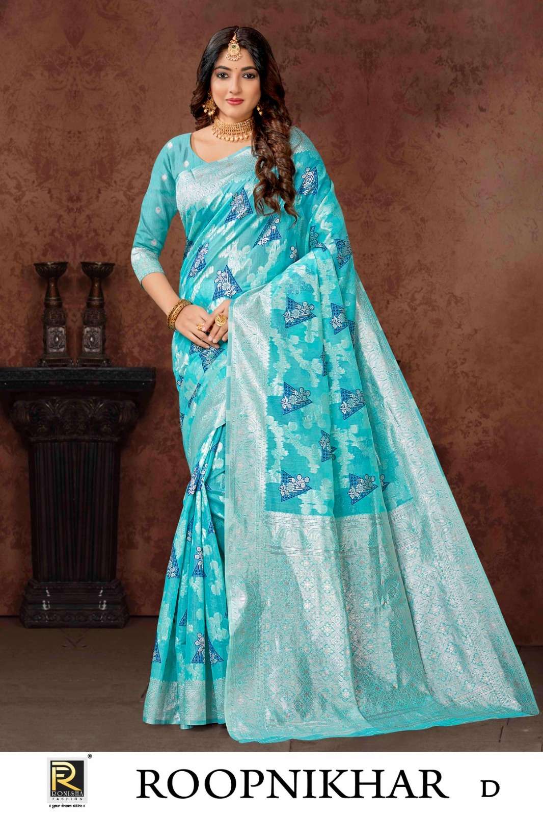 Ronisha Roop Banarasi Silk Saree Wholesale catalog