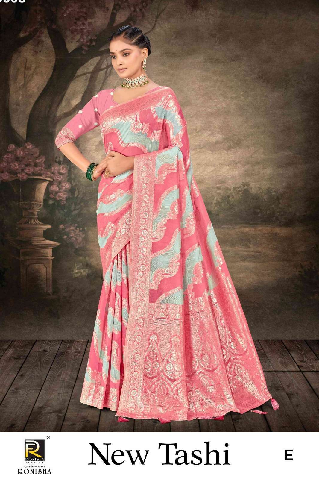 Ronisha tashi Banarasi Silk Saree Wholesale catalog
