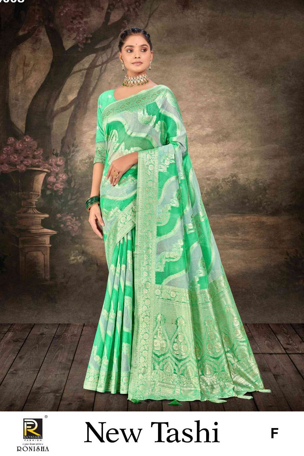 Ronisha tashi Banarasi Silk Saree Wholesale catalog