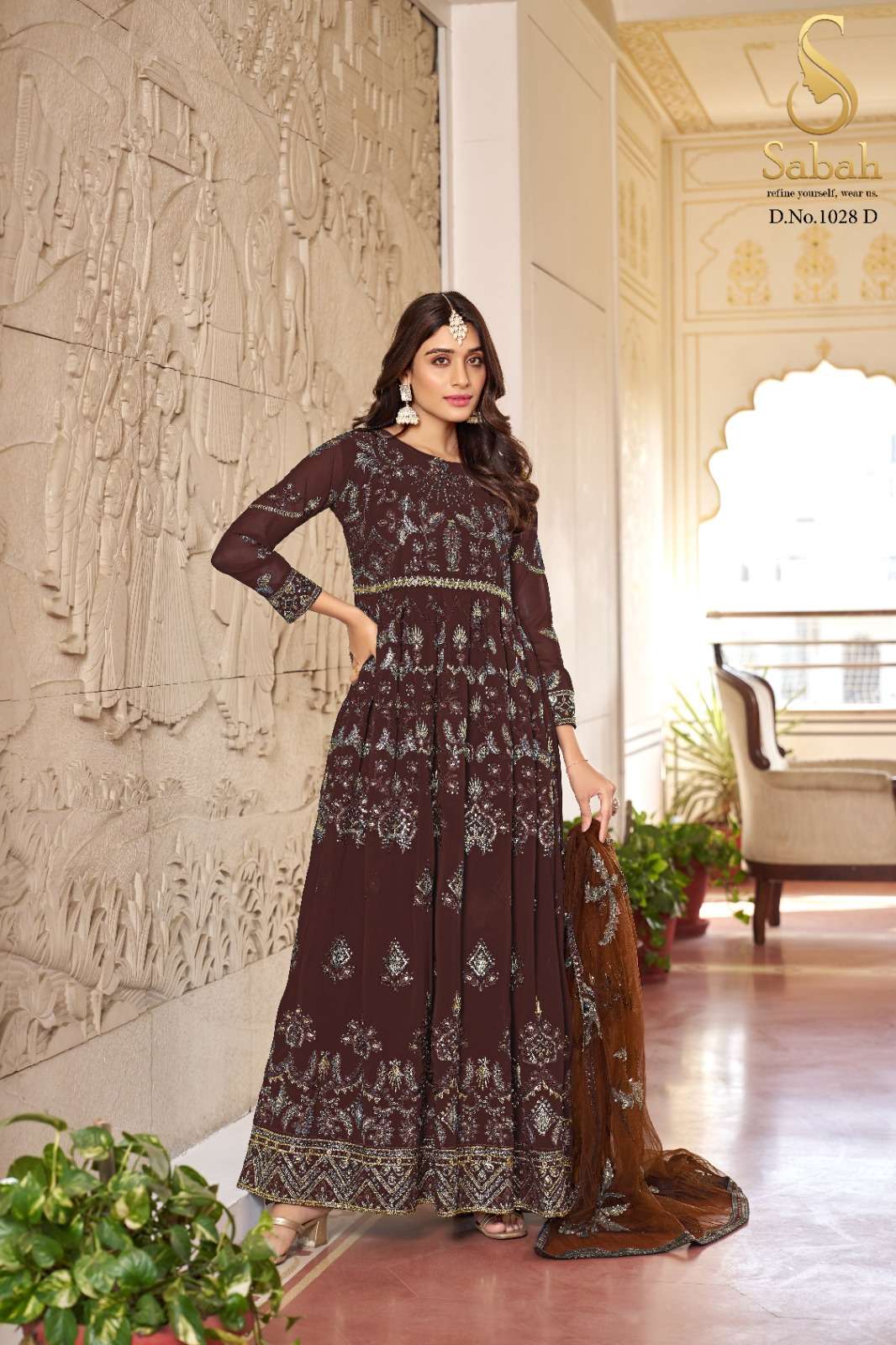 Sabah Anokhi Georgette Designer Salwar Kameez Wholesale catalog