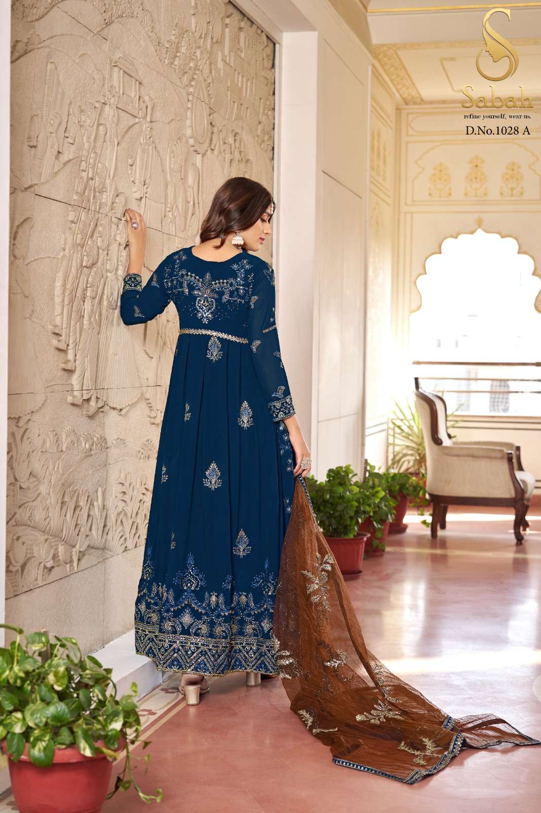 Sabah Anokhi Georgette Designer Salwar Kameez Wholesale catalog