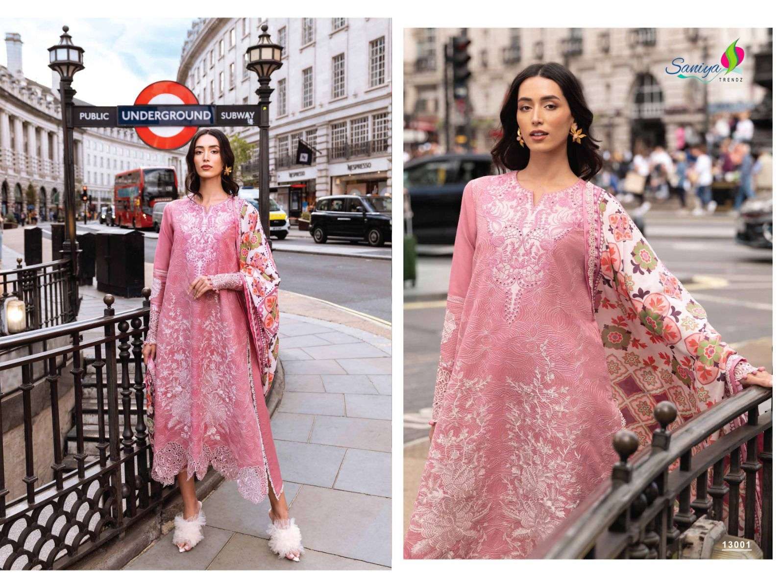 Saniya Chikankari Vol 13 Pakistani Suits Wholesale catalog